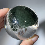 GREEN GARDEN QUARTZ PHANTOM SPHERE