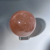 STAR ROSE QUARTZ SPHERE