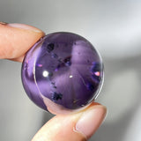 AMETHYST PHANTOM HOLLANDITE SPHERE