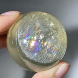 CITRINE WITH RUTILE RAINBOW SPHERE