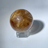 COOPER RUTILE QUARTZ SPHERE