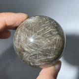 SILVER RUTILE QUARTZ SPHERE