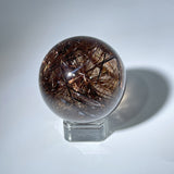 COOPER RUTILE QUARTZ SPHERE