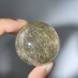 SHOOTING STAR RUTILE QUARTZ SPHERE