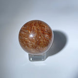 COOPER RUTILE QUARTZ SPHERE