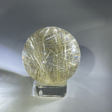 SILVER RUTILE QUARTZ SPHERE