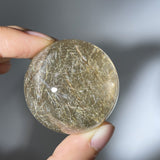 SHOOTING STAR RUTILE QUARTZ SPHERE