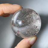 GARDEN QUARTZ RUTILE QUARTZ SPHERE