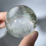 GARDEN QUARTZ RAINBOW SPHERE