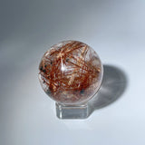 COOPER RUTILE QUARTZ SPHERE