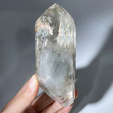 SILVER AMPHIBOLE QUARTZ POINT