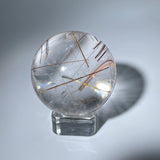 COOPER RUTILE QUARTZ SPHERE