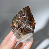 RUTILE QUARTZ SMOKY QUARTZ