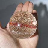 RUTILE QUARTZ GARDEN SPHERE