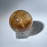 COOPER RUTILE QUARTZ SPHERE