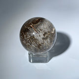 COOPER RUTILE QUARTZ GARDEN QUARTZ SPHERE