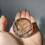 COOPER RUTILE QUARTZ SPHERE