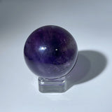 AMETHYST RAINBOW WITH FINGERPRINT SPHERE