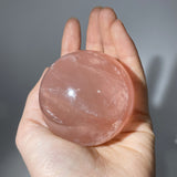 STAR ROSE QUARTZ SPHERE