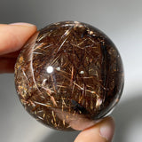 COOPER RUTILE QUARTZ SPHERE