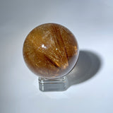 COOPER RUTILE QUARTZ SPHERE