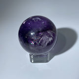 AMETHYST RAINBOW WITH FINGERPRINT SPHERE