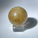 GOLDEN RUTILE QUARTZ SPHERE