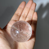 GARDEN QUARTZ RUTILE QUARTZ SPHERE