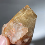 GOLDEN RUTILE QUARTZ POINT