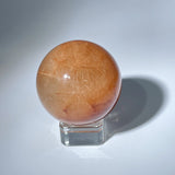 RUTILE TREE IN QUARTZ SPHERE