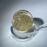 GOLDEN RUTILE QUARTZ SPHERE