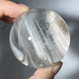 SILVER AMPHIBOLE QUARTZ SPHERE