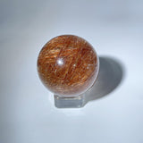 COOPER RUTILE QUARTZ SPHERE