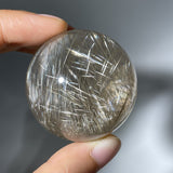 SILVER RUTILE QUARTZ SPHERE