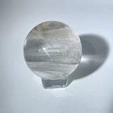 SILVER AMPHIBOLE QUARTZ SPHERE