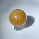 GOLDEN RUTILE QUARTZ SPHERE