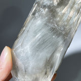 SILVER AMPHIBOLE QUARTZ POINT