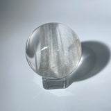 SILVER AMPHIBOLE QUARTZ SPHERE