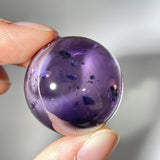 AMETHYST PHANTOM HOLLANDITE SPHERE