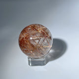 COOPER RUTILE QUARTZ SPHERE