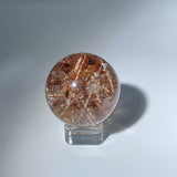 COOPER RUTILE QUARTZ SPHERE