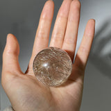 SILVER RUTILE QUARTZ SPHERE