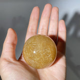 GOLDEN RUTILE QUARTZ SPHERE