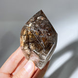 RUTILE QUARTZ SMOKY QUARTZ