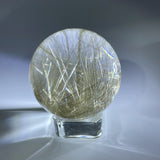 SILVER RUTILE QUARTZ SPHERE